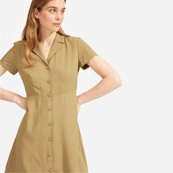Everlane Tan Mini Dress - Picture 10 of 10